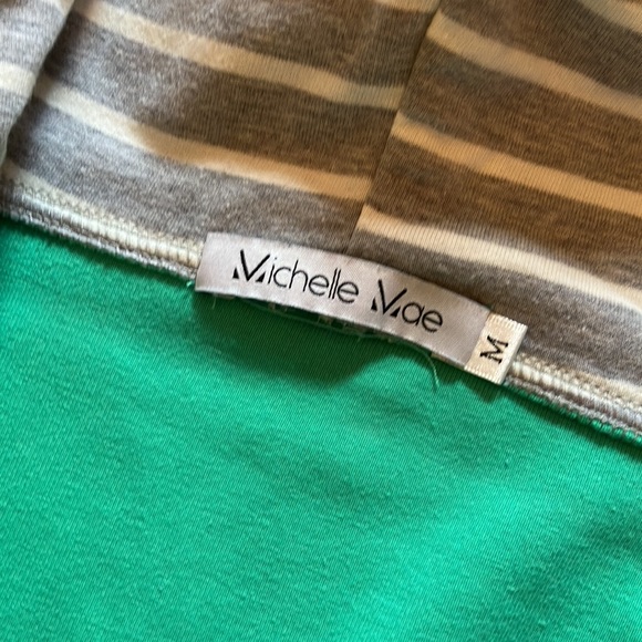 Boutique Women’s Teal/Green Half Zip Sweatshirt, Size M - Picture 4 of 6